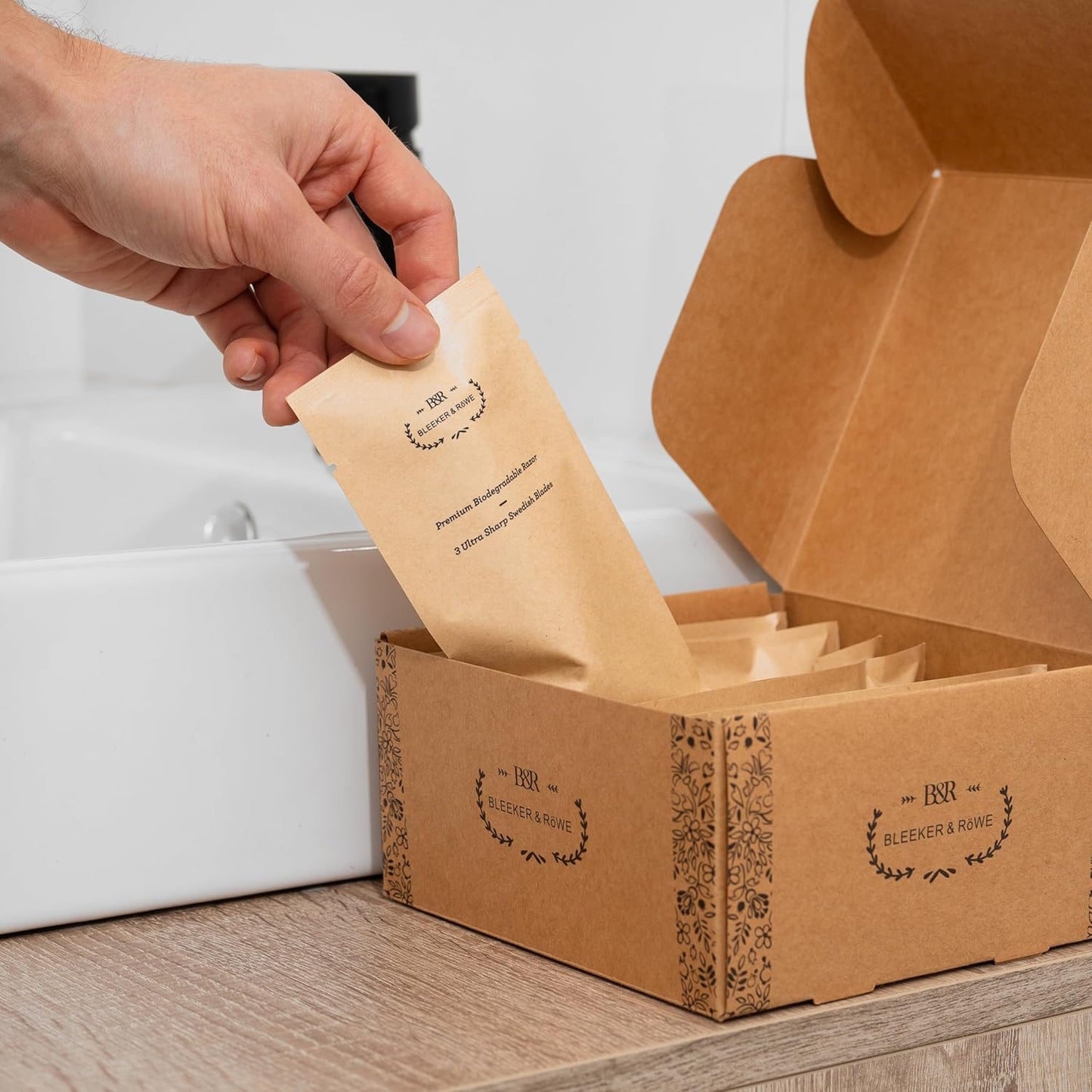 Eco Friendly Biodegradable Disposable Razors